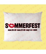 SUMMERFEST MUSIC FESTIVAL 2024 Pillow Case - $36.07 CAD