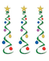 Holiday Tree Whirls D?cor - Multi Color - £21.53 GBP