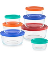 Crytpex Simply Store (7-Pack) Glass Food Storage Containers Set(1, 2, 4 ... - $39.99