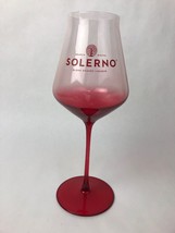 2 X Rare Solerno Blood Orange Liquer Arancia Rossa Long Stem Rose Wine Glass - £12.75 GBP