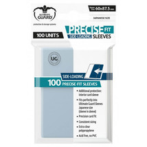 UG Precise-Fit Sleeves Side Loading Japanese Size 100pk - $32.23 UG Precise-Fit Sleeves Side Loading Japanese Size 100pk - $32.23