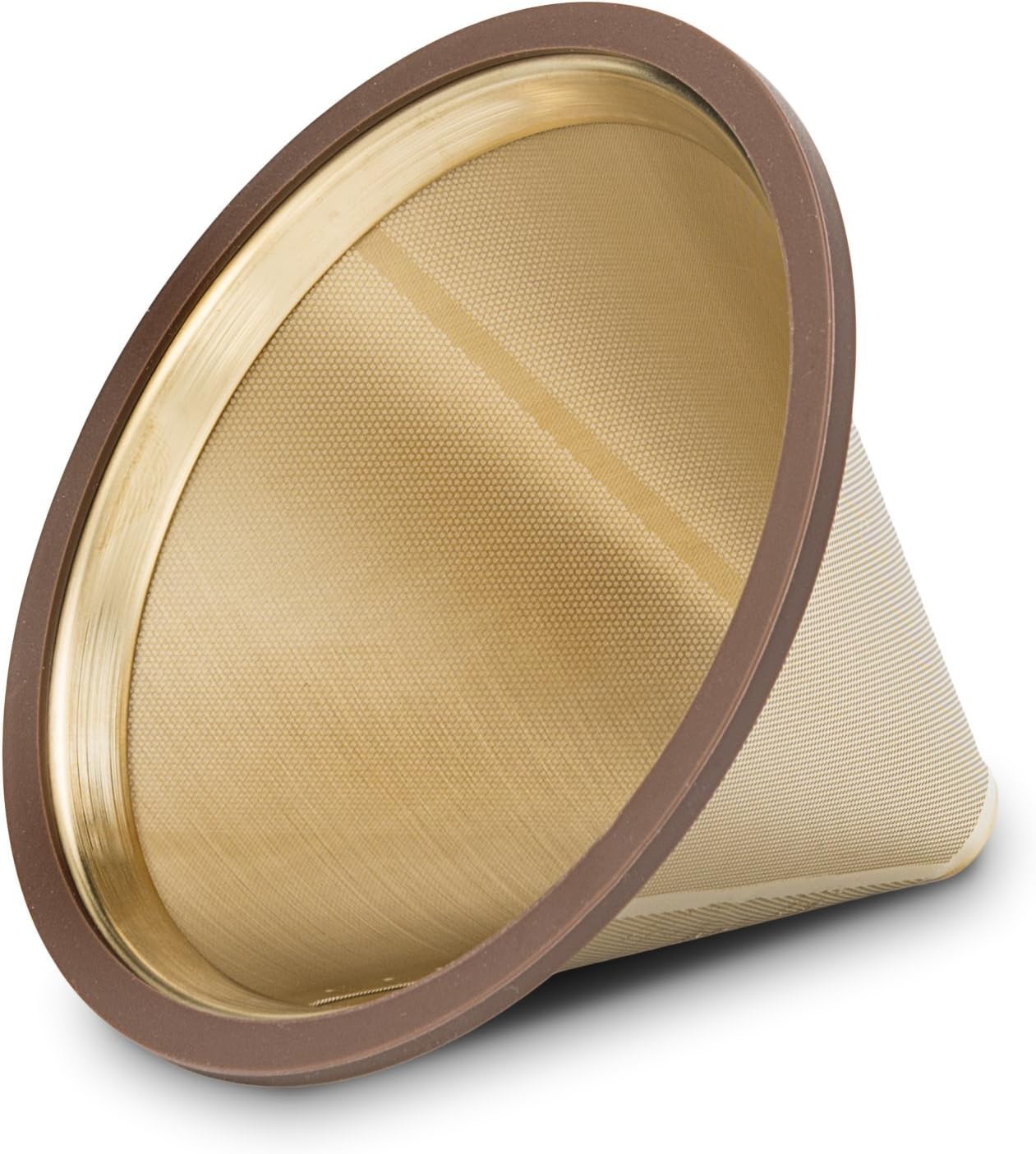 Osaka Titanium Pour Over Coffee Dripper with Double Layered Filter, Paperless Item image 4