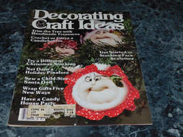 Decorating &amp; Craft Ideas Magazine December 1979 Candy Coated House - £2.40 GBP