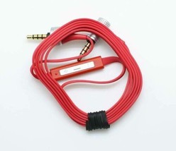 Red Audio Cable For Sony MDR X10 XB920 XB910 Headphone With Mic Control Remote - £5.53 GBP