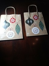 Set Of 2 Small Christmas Gift Bags - $9.78