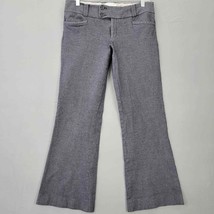 Banana Republic Women Pants Size 10 Blue Navy Flare Stretch Classic Low ... - $11.48