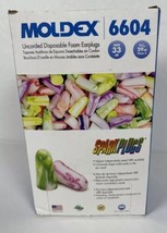 200 Pair Moldex SparkPlugs 6604 Uncorded Soft Foam Ear Plugs NRR 33  - $35.00