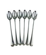 Lenox Williamsburg Royal Scroll Iced Tea Spoon Set of 6 Stainless 18/8 K... - $2,086.64 MXN