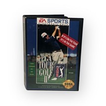 PGA Tour Golf II 2 (Sega Genesis, 1992) EA Sports - Complete With Manual - £7.82 GBP