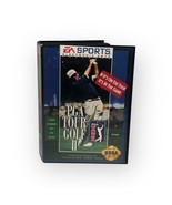 PGA Tour Golf II 2 (Sega Genesis, 1992) EA Sports - Complete With Manual - £7.78 GBP