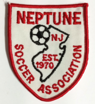 Neptune NJ Soccer Association Embroidered Souvenir Clothing Trading Patc... - £6.28 GBP