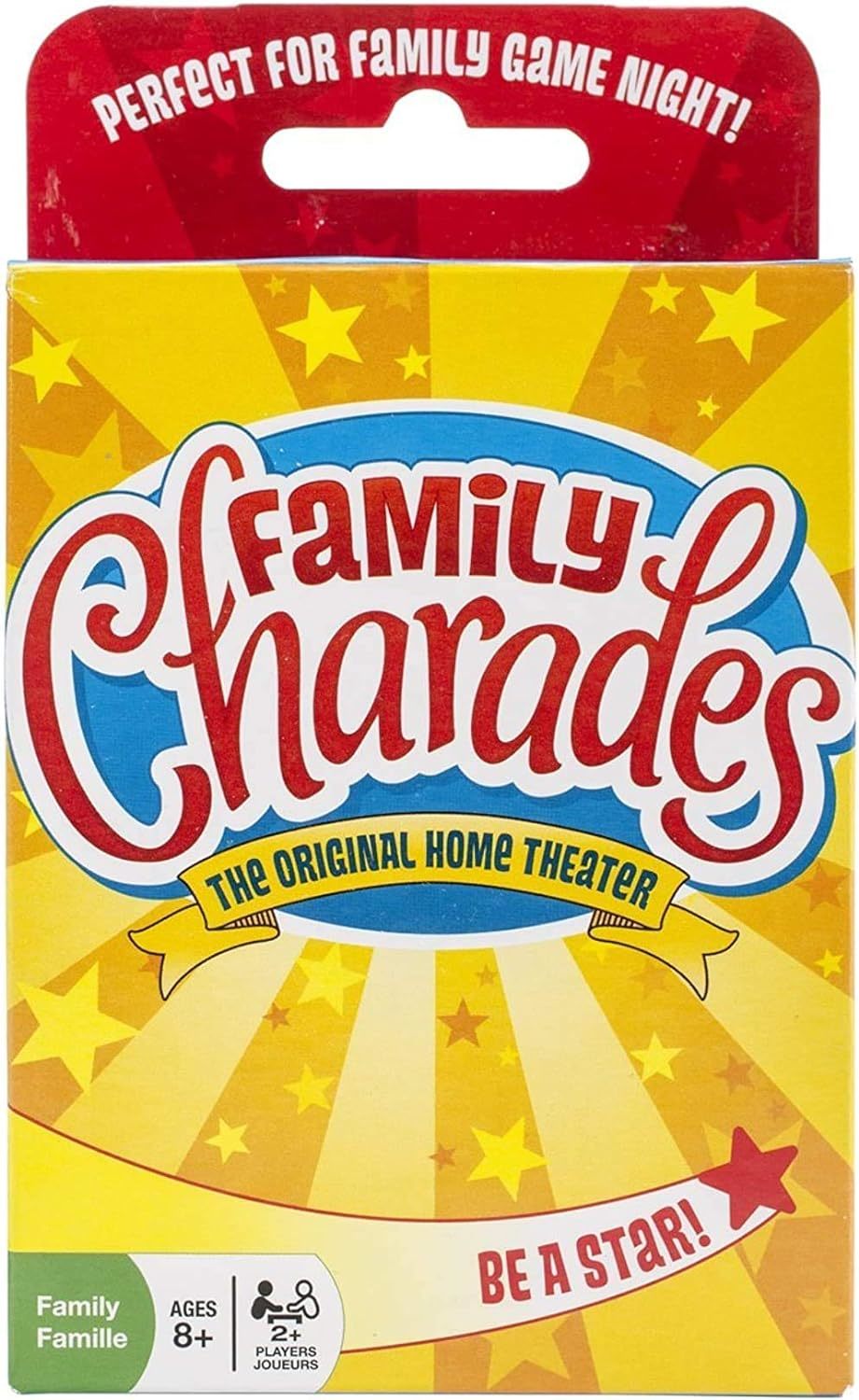 Family Charades Card Game Travel Friendly Includes Over 300 Charades Perfect for - $23.50