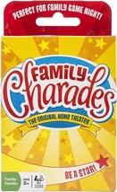 Family Charades Card Game Travel Friendly Includes Over 300 Charades Perfect for - £18.35 GBP