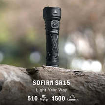 Sofirn SR15 Flashlight 4500LM SFT25R Powerful LED Light 21700 USB C Rech... - $62.27