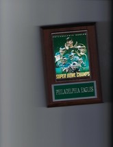 Philadelphia Eagles Super Bowl Plaque Ny Football Nfl Sb Champs Collage - $4.94