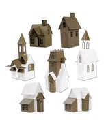 Sizzix Thinlits Dies By Tim Holtz-Village Collection - $1,141.43 MXN
