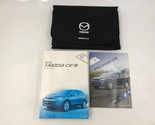 2010 Mazda CX-9 CX9 Owners Manual Handbook Set with Case OEM A03B03037 - $35.99