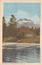 Mt BEGBIE-WILLIAMSON&#39;S LAKE-BRITISH Columbia Canada~Swimming~Tint Photo Postcard - £6.81 GBP
