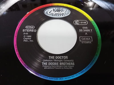 The Doobie Brothers The Doctor Single 7" Vinyl European Edition Mega Rare!!! Item image 2