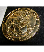 VINTAGE 2009 WORLD EROTIC ART MUSEUM (WEAM), MIAMI BEACH SOLID BRASS PAP... - $282.25 MXN