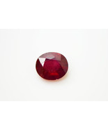Red Color Ruby Gemstone Cushion Loose July Birthstone Natural Treated 1.... - £150.11 GBP