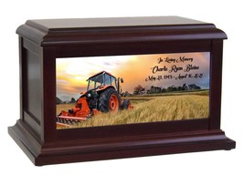 Farm Tractor Rainbow Cremation Urn - £201.94 GBP