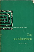 Test and Measurements by Leona E. Tyler - $5.00