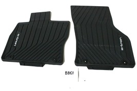 New OEM Audi A3 E-Tron Floor  Mats All Weather 8V1-061-221-A-041 2016-2018 pair - $54.45