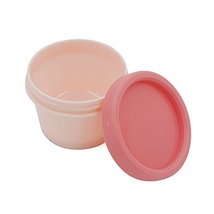 Bluemoona 10 PCS - 50g Empty Pots Clear Cosmetic Containers jar Lip Balm Nail Gl - £7.18 GBP