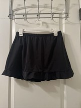 1pc St. John&#39;s Bay Women&#39;s Swim Skirt with Attached Insert Size 16 Black - $34.92