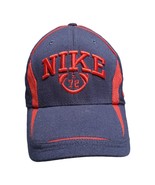 Nike 72 Baseball Hat Cap Unisex OS Navy Red Embroidered Swoosh Logo Adju... - $617.15 MXN