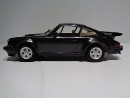 Tonka Polistil 1:16 Scale Porsche 911 Turbo  Black missing right mirror - $27.72