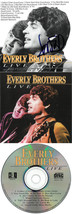 Don Everly signed 1996 Everly Brothers Live Album CD Cover w/CD &amp; Case  COA - £87.88 GBP