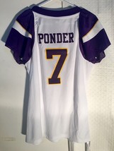 Reebok Women's NFL Jersey Minnesota Vikings Christian Ponder White Flirt... - $8.41