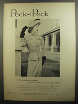 1952 Peck and Peck Suit by Etta Gaynes Ad - photo by Tom Palumbo - £14.48 GBP