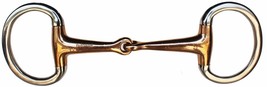 SS Eggbutt Single Jointed Copper Mouth Snaffle Training Bit 35640 - $656.79 MXN