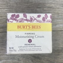 Burt&#39;s Bees Renewal Firming Moisturizing Cream Bakuchiol Natural Retinol... - $198.08 MXN