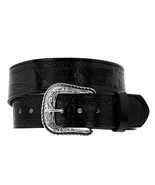 Black Western Wear Belt Cowboy Real Leather Hand Tooled Horse Engraved C... - €26,05 EUR