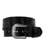 Black Western Wear Belt Cowboy Real Leather Hand Tooled Horse Engraved C... - £23.88 GBP