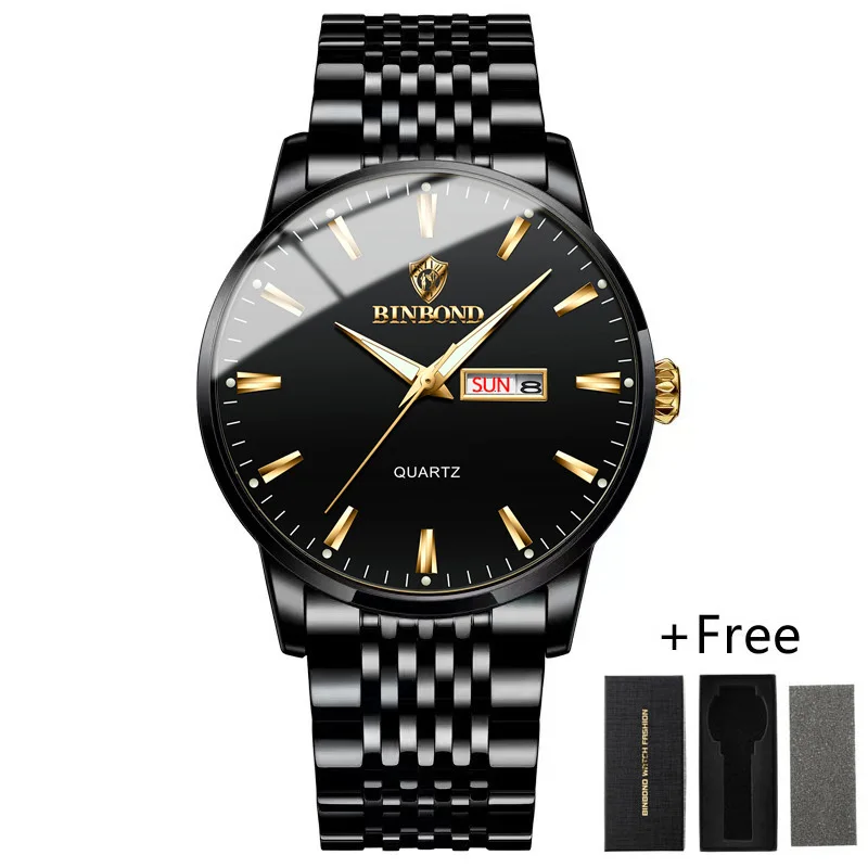 Fashion Watch Men Top Brand Luxury Waterproof Luminous Wristwatch Mens S... - £23.59 GBP