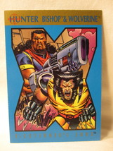 1992 Marvel Comics Promo Trading Card: X-Cutioner&#39;s Song - Bishop &amp; Wolverine - £2.74 GBP