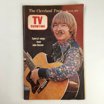 The Cleveland Press TV Showtime Guide December 5 1975 John Denver No Label - £15.14 GBP