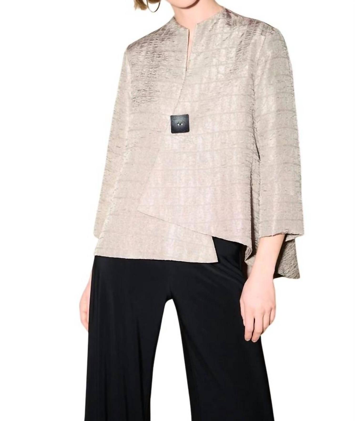 Joseph Ribkoff One Button Jacquard Jacket Size 6 - $82.17