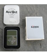 Hard Rock Cafe FUKUOKA JAPAN (Closed) Zippo Lighter 1999 Polished Chrome - $57.82