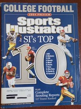 College Football SI&#39;s Top @ Sports Illustrated Aug 2004 - £3.88 GBP