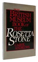 Carol Andrews The British Museum Book Of The Rosetta Stone 3rd Printing - £35.30 GBP