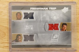 2007-08 SPx Freshman Trip Jerseys Sean Williams Jason Smith Alando Tucker F3-STW - £7.39 GBP