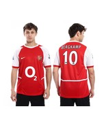 Arsenal 2002/04 Home Jersey with Bergkamp 10 printing/LIMITED EDITION /S... - £38.53 GBP