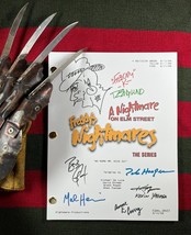 Freddy&#39;s Nightmares Pilot Script Signed- Autograph Reprints- Freddy Krueger - $24.99