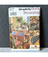 Simplicity Home Tablecloth-Runner-Place Mat-Napkin-Chair Pad Sewing Patt... - $13.25 CAD